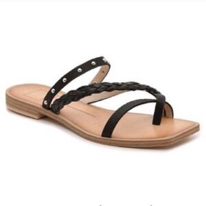 Dolce Vita Isa Sandals in Black/Natural - 7